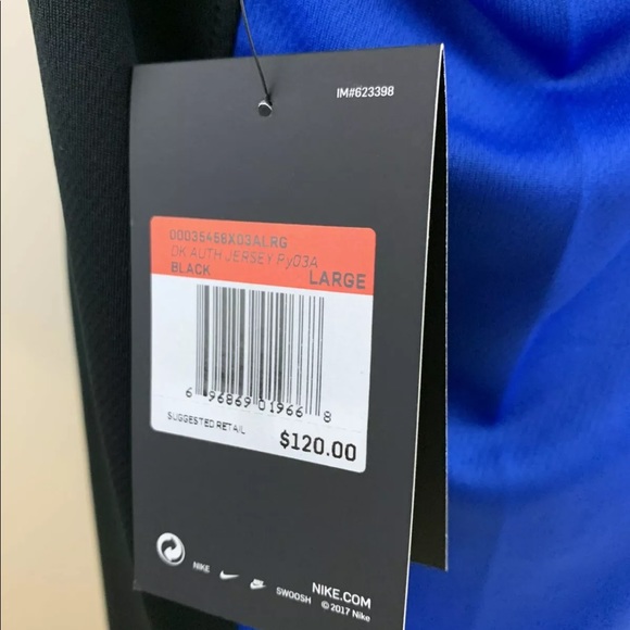 NWT Nike Elite Duke Blue Devils Basketball Jersey - Picture 5 of 8